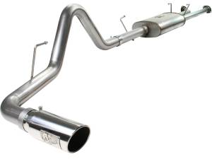 aFe Power MACH Force-Xp 3 IN 409 Stainless Steel Cat-Back Exhaust System w/Polished Tip Toyota Tundra 07-09 V8-5.7L - 49-46006-P