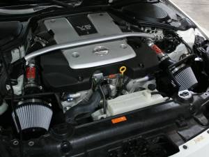 aFe Power - aFe Power Takeda Stage-2 Cold Air Intake System w/ Pro DRY S Filter Polished Nissan 350Z 07-08 V6-3.5L VQ35HR - TR-3004P - Image 2