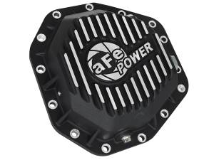 aFe Power - aFe Power Pro Series Rear Differential Cover Black w/ Machined Fins Ford Diesel Trucks 17-23 V8-6.7L (td) (Dana M275-14) - 46-70352 - Image 2