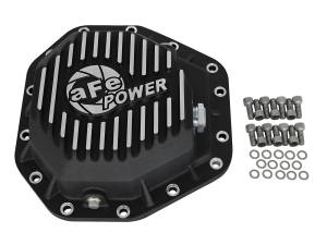 aFe Power - aFe Power Pro Series Rear Differential Cover Black w/ Machined Fins Ford Diesel Trucks 17-23 V8-6.7L (td) (Dana M275-14) - 46-70352 - Image 6