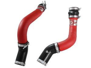 aFe Power - aFe Power BladeRunner 3 IN Aluminum Hot and Cold Charge Pipe Kit Red Dodge RAM Diesel Trucks 13-18 L6-6.7L (td) - 46-20134-R - Image 2