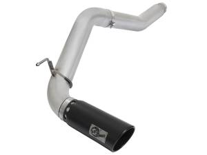 aFe Power ATLAS 5 IN Aluminized Steel DPF-Back Exhaust System w/Black Tip Nissan Titan XD 16-19 V8-5.0L (td) - 49-06112-B