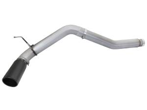 aFe Power - aFe Power ATLAS 5 IN Aluminized Steel DPF-Back Exhaust System w/Black Tip Nissan Titan XD 16-19 V8-5.0L (td) - 49-06112-B - Image 2