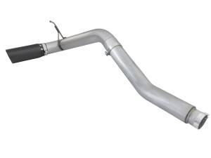 aFe Power - aFe Power ATLAS 5 IN Aluminized Steel DPF-Back Exhaust System w/Black Tip Nissan Titan XD 16-19 V8-5.0L (td) - 49-06112-B - Image 3