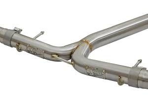 aFe Power - aFe Power Takeda 304 Stainless Steel Cat-Back Exhaust w/ Blue Flame Tip Honda Civic Sedan 16-21 L4-1.5L (t) - 49-36615-L - Image 4