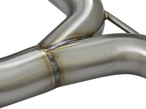 aFe Power - aFe Power Takeda 304 Stainless Steel Cat-Back Exhaust w/ Blue Flame Tip Honda Civic Sedan 16-21 L4-1.5L (t) - 49-36615-L - Image 5