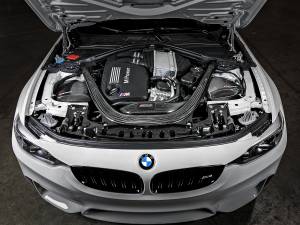 aFe Power - aFe Power Black Series Carbon Fiber Cold Air Intake System w/ Pro 5R Filter BMW M2 Competition (F87) 19-21/M3/M4 (F80/82/83) 15-20 L6-3.0L (tt) S55 - 54-76305-CF - Image 10