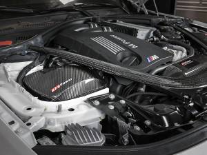 aFe Power - aFe Power Black Series Carbon Fiber Cold Air Intake System w/ Pro 5R Filter BMW M2 Competition (F87) 19-21/M3/M4 (F80/82/83) 15-20 L6-3.0L (tt) S55 - 54-76305-CF - Image 12