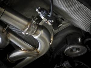 aFe Power - aFe Power MACH Force-XP 3-1/2 IN 304 Stainless Steel Cat-Back Exhaust w/ Black Tip BMW X5 M (F85) / X6 M (F86) 15-19 V8-4.4L (tt) S63 - 49-36341-B - Image 7