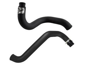 aFe Power - aFe Power BladeRunner 3 IN Aluminum Hot and Cold Charge Pipe Kit Black GM Diesel Trucks 02-04 V8-6.6L (td) LB7 - 46-20045 - Image 2