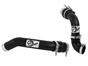 aFe Power BladeRunner 3 IN Aluminum Hot and Cold Charge Pipe Kit Black Ford Diesel Trucks 11-16 V8-6.7L (td) - 46-20144-B