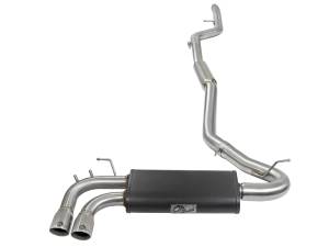 aFe Power - aFe Power MACH Force-Xp 3 IN to 2-1/4 IN Stainless Steel Cat-Back Exhaust w/ Polish Tip BMW 328i/428i (F30/F32) 12-16 L4-2.0L (t) N20/N26 - 49-36329-P - Image 2