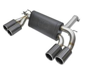 aFe Power - aFe Power MACH Force-Xp 3 to 2-1/2in Stainless Steel Axle-Back Exhaust System BMW M2 (F87) 16-18 L6-3.0L (t) N55 - 49-36333-C - Image 1