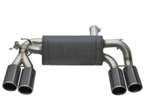 aFe Power - aFe Power MACH Force-Xp 3 to 2-1/2in Stainless Steel Axle-Back Exhaust System BMW M2 (F87) 16-18 L6-3.0L (t) N55 - 49-36333-C - Image 2