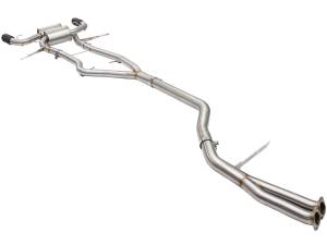 aFe Power - aFe Power MACH Force-Xp 3 IN to 2-1/2 IN Stainless Steel Cat-Back Exhaust w/ Black Tip BMW 335i (E90/92) 11-13 L6-3.0L (t) N55 - 49-36328-B - Image 3