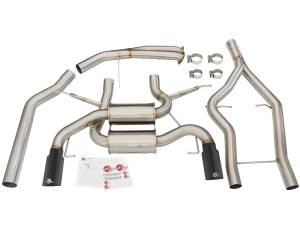 aFe Power - aFe Power MACH Force-Xp 3 IN to 2-1/2 IN Stainless Steel Cat-Back Exhaust w/ Black Tip BMW 335i (E90/92) 11-13 L6-3.0L (t) N55 - 49-36328-B - Image 7