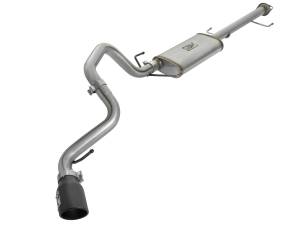 aFe Power MACH Force-Xp 2-1/2in 409 Stainless Steel Cat-Back Exhaust System w/Black Tip Toyota FJ Cruiser 07-18 V6-4.0L - 49-46027-B