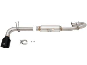 aFe Power - aFe Power Takeda   2-1/4 to 2-1/2 IN 304 SS Axle-Back Exhaust System w/Black Tip Scion tC 11-16 L4-2.5L - 49-36025-B - Image 6