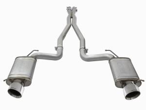 aFe Power - aFe Power MACH Force-Xp 3 IN 304 Stainless Steel Cat-Back Exhaust System w/Polished Tip Cadillac CTS-V 09-15 V8-6.2L (sc) - 49-34063-P - Image 2