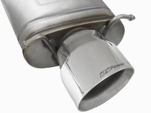 aFe Power - aFe Power MACH Force-Xp 3 IN 304 Stainless Steel Cat-Back Exhaust System w/Polished Tip Cadillac CTS-V 09-15 V8-6.2L (sc) - 49-34063-P - Image 4