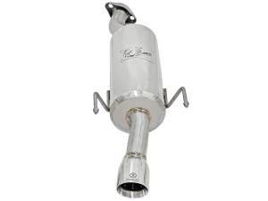 aFe Power - aFe Power Takeda 2in 304 Stainless Steel Axle-Back Exhaust w/Polished Tip Honda Fit 07-08 L4-1.5L - 49-36611 - Image 2