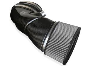 aFe Power Black Series Stage-2 Carbon Fiber Cold Air Intake System w/ Pro DRY S Filter BMW M3 (E90/92/93) 08-13 V8-4.0L S65 - 51-31662-C