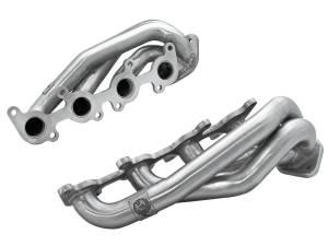 aFe Power - aFe Power Twisted Steel 409 Stainless Steel Shorty Header Ford F-150 11-14 V8-5.0L - 48-43001 - Image 1