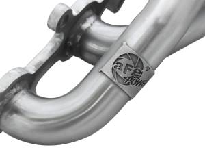 aFe Power - aFe Power Twisted Steel 409 Stainless Steel Shorty Header Ford F-150 11-14 V8-5.0L - 48-43001 - Image 4