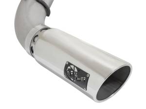 aFe Power - aFe Power ATLAS 5 IN Aluminized Steel DPF-Back Exhaust System w/ Polished Tip Nissan Titan XD 16-19 V8-5.0L (td) - 49-06112-P - Image 4