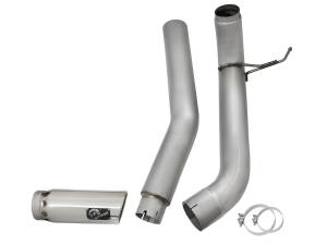 aFe Power - aFe Power ATLAS 5 IN Aluminized Steel DPF-Back Exhaust System w/ Polished Tip Nissan Titan XD 16-19 V8-5.0L (td) - 49-06112-P - Image 7