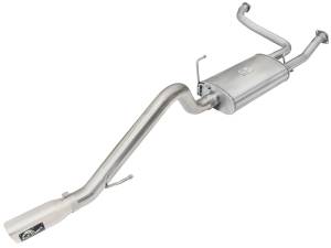 aFe Power MACH Force-Xp 3 IN 409 Stainless Steel Cat-Back Exhaust System w/Polished Tip Nissan Xterra 05-15 V6-4.0L - 49-46110-P