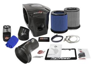 aFe Power - aFe Power Black Series Carbon Fiber Cold Air Intake System w/ Pro 5R & Pro DRY S Filter Dodge Challenger/Charger SRT Hellcat 17-18 V8-6.2L (sc) HEMI - 52-72205-CF - Image 8