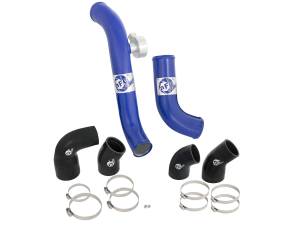 aFe Power - aFe Power BladeRunner Aluminum Hot and Cold Charge Pipe Kit Blue Ford Mustang 15-23 L4-2.3L (t) - 46-20254-L - Image 2