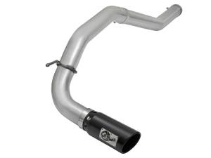 aFe Power ATLAS 4 IN Aluminized Steel DPF-Back Exhaust System w/Black Tip Nissan Titan XD 16-19 V8-5.0L (td) - 49-06113-B