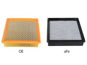 aFe Power - aFe Power Magnum FLOW OE Replacement Air Filter w/ Pro DRY S Media Jeep Grand Cherokee (WK2) 14-18 V6-3.0L (td) EcoDiesel - 31-10253 - Image 3