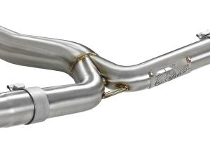 aFe Power - aFe Power Takeda 3 IN to 2-1/4 IN 304 Stainless Steel Cat-Back Exhaust w/ Polished Tip Subaru WRX/STi 15-21 H4-2.0/2.5L (t) - 49-36801-P - Image 3