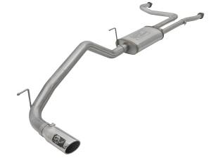 aFe Power - aFe Power MACH Force-Xp 2-1/2" Cat-Back Exhaust System w/ Polished Tip Nissan Titan 17-23 V8-5.6L - 49-46125-P - Image 1