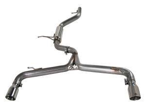 aFe Power - aFe Power MACH Force-Xp 2-1/2in 409 Stainless Steel Cat-Back Exhaust System Volkswagen GTI (MKVI) 10-14 L4-2.0L (t) - 49-46405 - Image 2