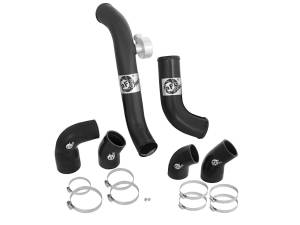 aFe Power - aFe Power BladeRunner Aluminum Hot and Cold Charge Pipe Kit Black Ford Mustang 15-23 L4-2.3L (t) - 46-20254-B - Image 2