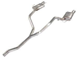 aFe Power - aFe Power MACH Force-Xp 2-1/2in 409 Stainless Steel Cat-Back Exhaust System Ford Mustang 05-09 V6-4.0L - 49-43047 - Image 2