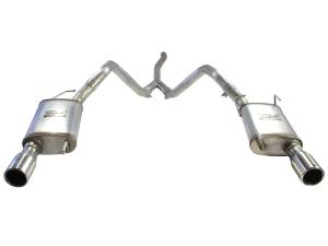 aFe Power - aFe Power MACH Force-Xp 2-1/2in 409 Stainless Steel Cat-Back Exhaust System Ford Mustang 05-09 V6-4.0L - 49-43047 - Image 3