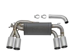 aFe Power - aFe Power MACH Force-Xp 3 to 2-1/2in 304 Stainless Steel Axle-Back Exhaust w/Polished Tip BMW M2 (F87) 16-18 L6-3.0L (t) N55 - 49-36333-P - Image 8