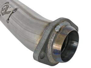 aFe Power - aFe Power Twisted Steel 2-1/2 IN 409 Stainless Steel Loop-Delete Downpipe Jeep Wrangler (JL) 18-23/ Gladiator (JT) 20-23 V6-3.6L - 48-48024 - Image 3