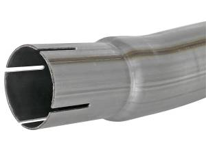 aFe Power - aFe Power Twisted Steel 2-1/2 IN 409 Stainless Steel Loop-Delete Downpipe Jeep Wrangler (JL) 18-23/ Gladiator (JT) 20-23 V6-3.6L - 48-48024 - Image 4