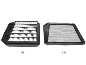 aFe Power - aFe Power Magnum FLOW OE Replacement Air Filter w/ Pro DRY S Media Nissan Patrol/ Armada (Y62) 10-23/ Infiniti QX56/ QX80 11-23 V8-5.6L (VK56VD) - 31-10241 - Image 4