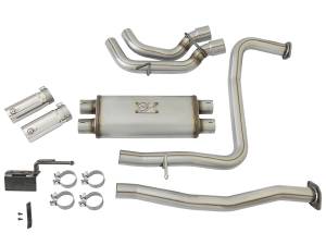 aFe Power - aFe Power Rebel Series 2-1/2" Cat-Back Exhaust System w/ Polished Tip Nissan Titan 17-23 V8-5.6L - 49-46126-P - Image 6