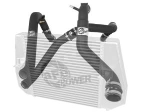 aFe Power BladeRunner 3 IN Aluminum Hot and Cold Charge Pipe Kit Black Ford F-150 11-14 V6-3.5L (tt) - 46-20124-B