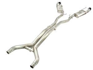 aFe Power - aFe Power MACH Force-Xp 3 IN 409 Stainless Steel Cat-Back Exhaust System w/Black Tip Chevrolet Camaro 10-13 V8-6.2L - 49-44039-B - Image 3