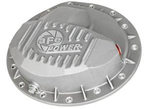 aFe Power Street Series Rear Differential Cover Raw w/ Machined Fins Nissan Titan XD 16-19 V8-5.0L (td) (AAM 9.5-14) - 46-70360