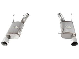 aFe Power - aFe Power MACH Force-Xp 3 IN 409 Stainless Steel Axle-Back Exhaust System w/Polished Tip Ford Mustang GT 11-14 V8-5.0L - 49-43052-P - Image 2